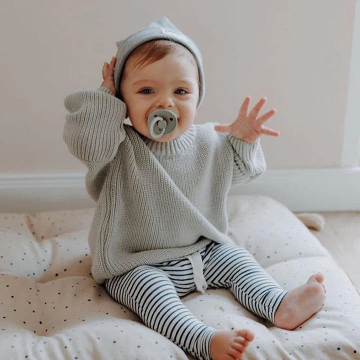 Children Baby Loose Sweater Knitted Autum Winter Baby Boy Girl Clothes Round Neck Kid Toddler Girl Boy Pullover Baby Outerwear