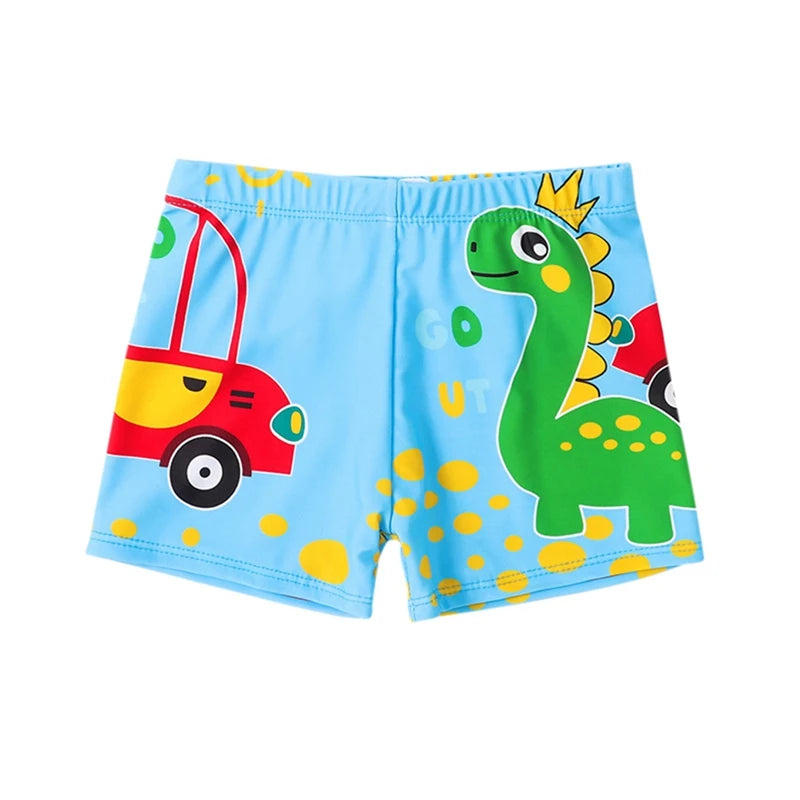 Make a Statement at the Pool with Our Stylish and Comfortable Children's Swim Trunks - Perfect for Boys 3-8 Years