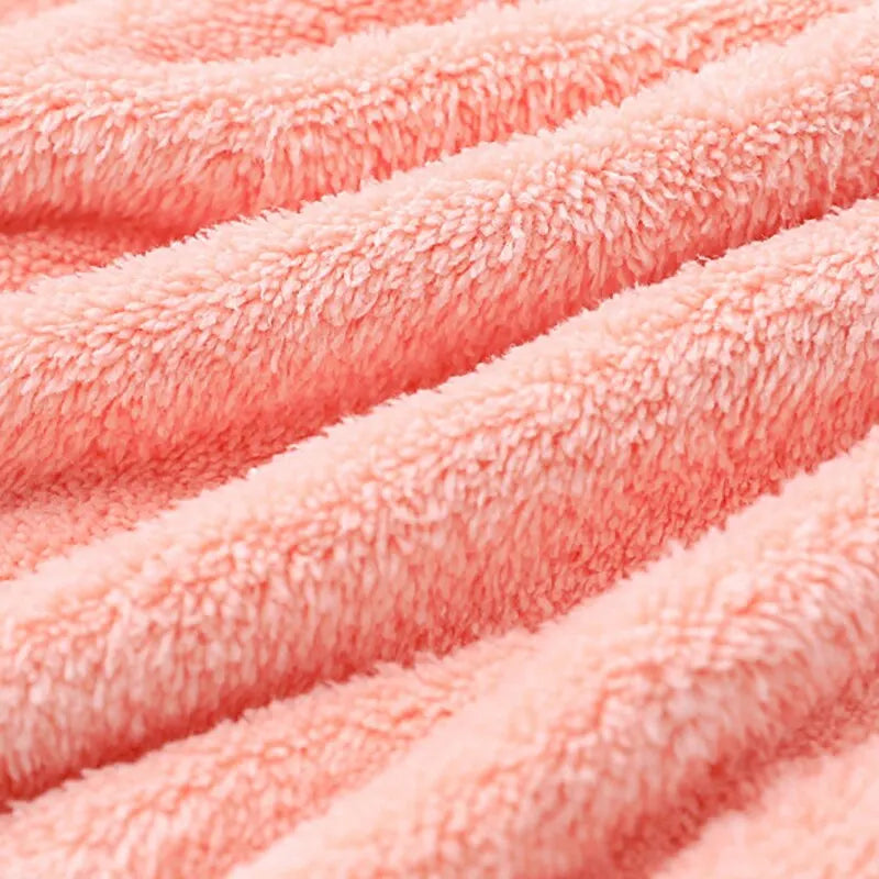 Baby Bath Towel Soft Warm Sleeping Swaddle Wrap for Girl Boy Coral Fleece Newborn Blanket Toddler Hooded Baby Stuff Bathrobe