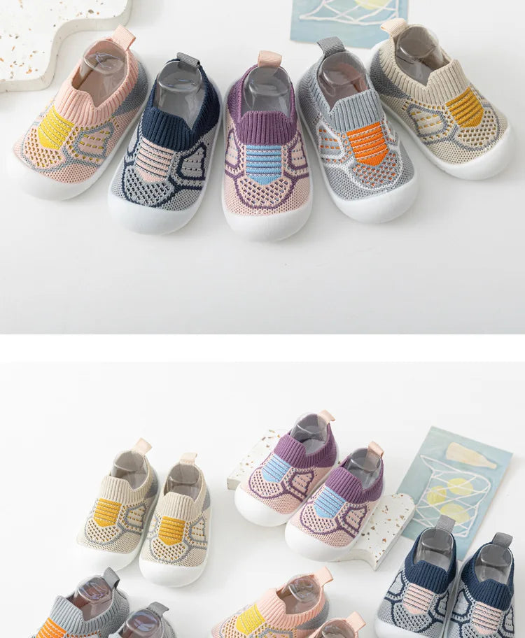 New Popular Spring and Summer Children's Toddler Shoes, Soft-soled Anti-slip Mesh Sandals, Baby Shoes