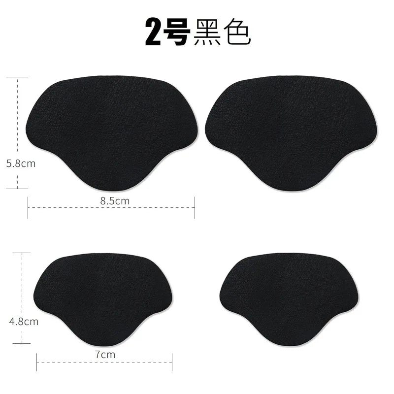 4Pcs Sports Shoes Patches Insoles Sneakers Men Heel Repair Subsidy Women for Anti-Wear Shoes Heels Sticker Foot Care Pad Inserts