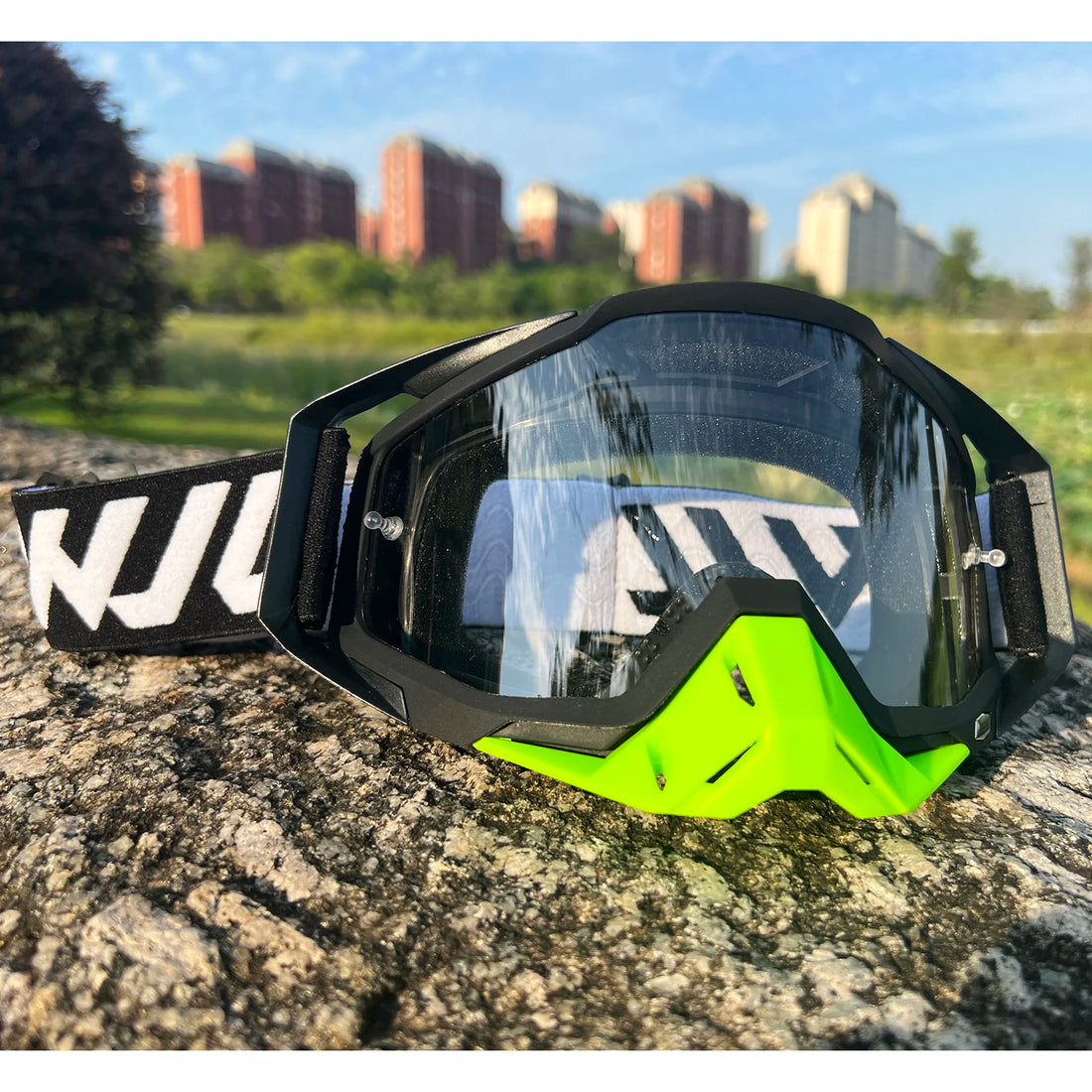 WJL Motocross Glasses Motorcycle Sunglasses Man MTB ATV Mask Windproof Protection Skiing Cycling Racing Off-Road Goggles