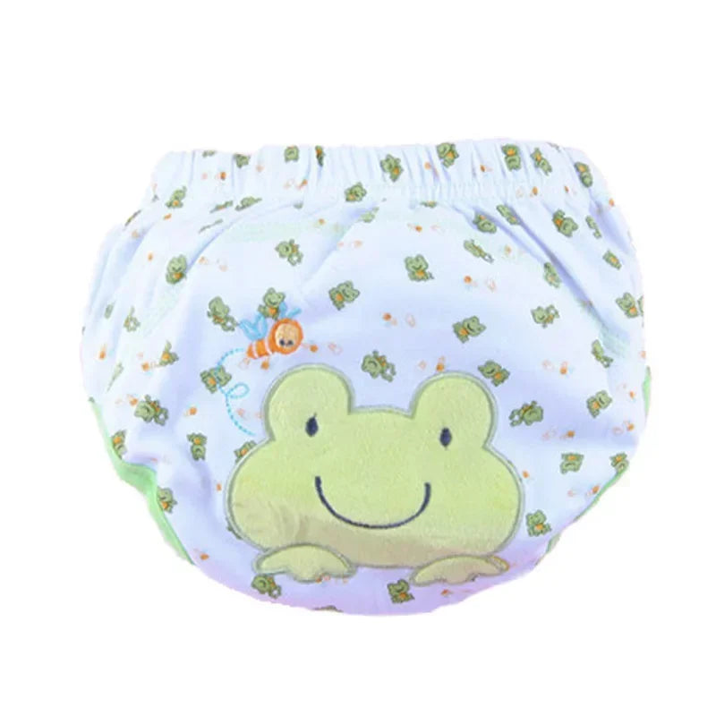 Mother Kids Baby Bare Cloth Diapers Unisex Reusable Washable Infants Children Cotton  Training Panties Nappies Changing