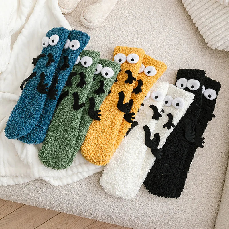 Kids Anti-slip Socks for Children 2023 Winter New Girls Boys Cartoon Cute Thicken Floor Socks Fashion Stocking Gift 0-10Y