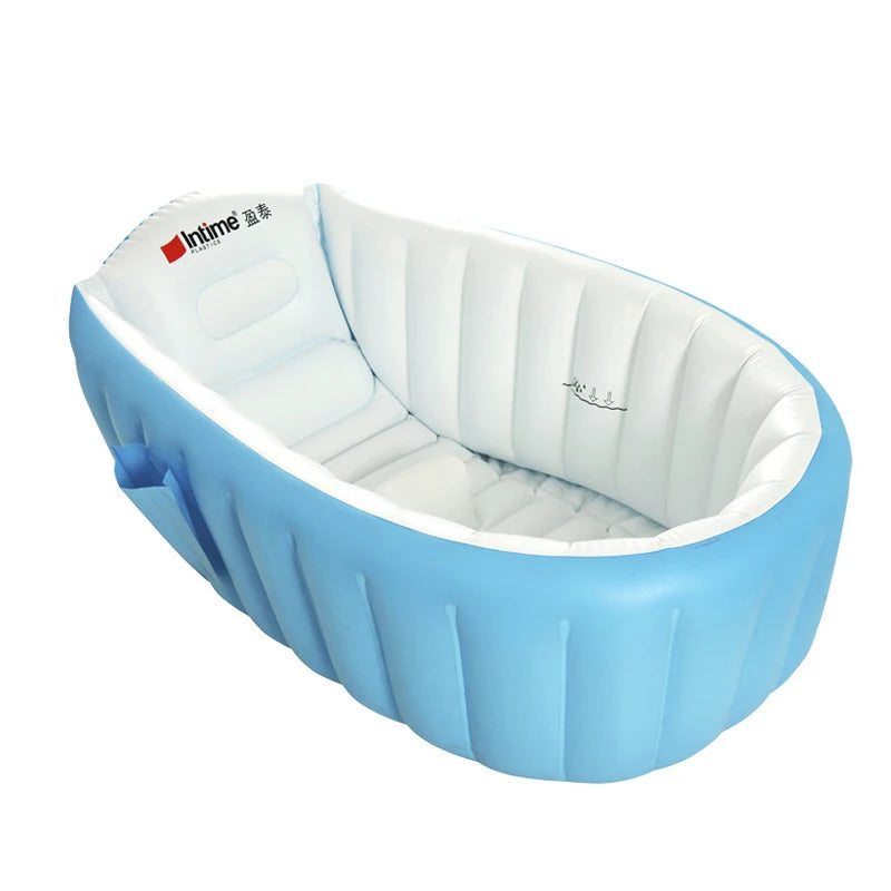 HappyFlute Baby Swimming BathTub Kids Portable Outdoor Inflatable Pool Children Basin Bathtub Newborns Swimming Pool