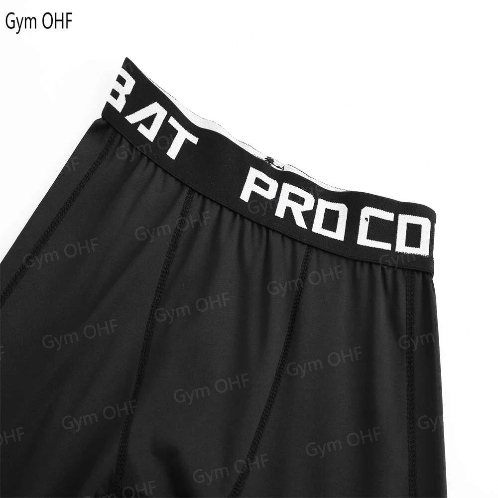 Kids Gym Trousers Brand Black Tights Girl Sport Leggings For Boys Pants Fitness Running Quick Dry Children Yoga Training Bottoms