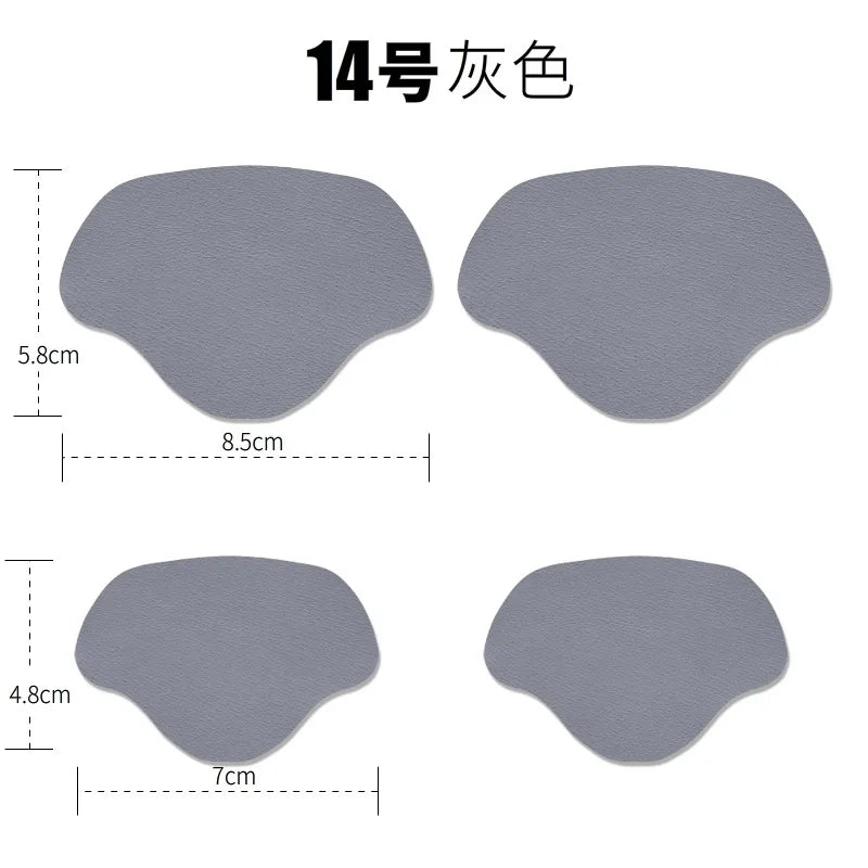 4Pcs Sports Shoes Patches Insoles Sneakers Men Heel Repair Subsidy Women for Anti-Wear Shoes Heels Sticker Foot Care Pad Inserts