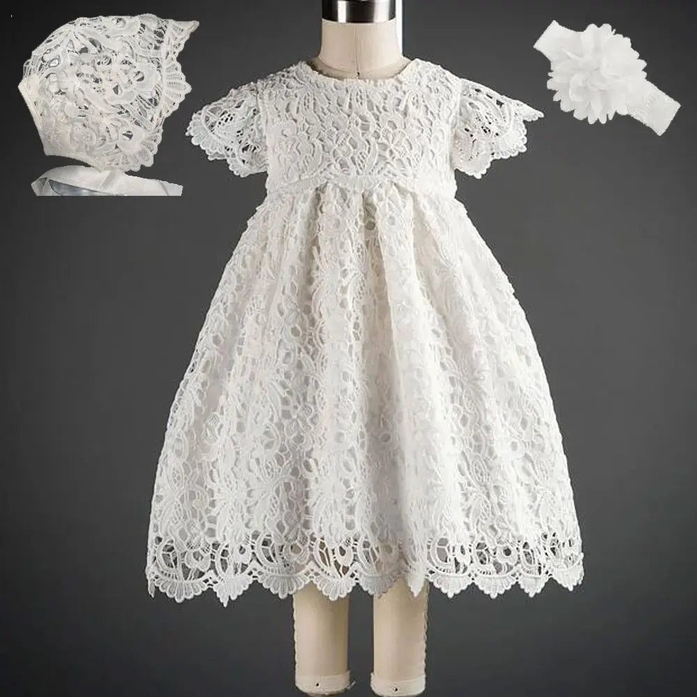 Hetiso Baby Girls Dress Long Sleeve Kids First Birthday Ball Gown Infant Dresses for Baptism Bridesmaid party 3-24 month