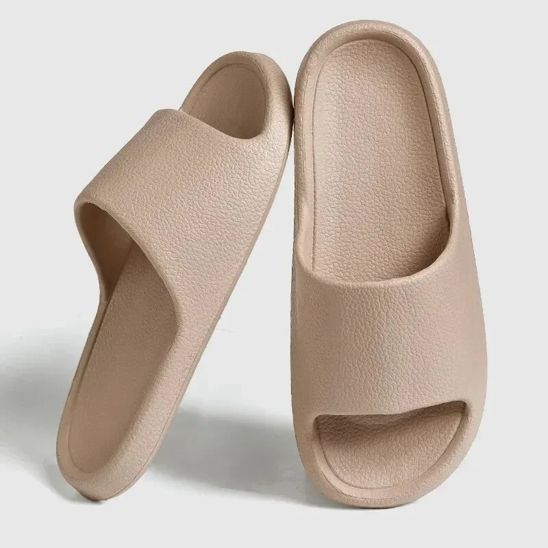 Fashion Women Slippers Summer Flat Lightweight EVA Home Bathroom Slippers Comfort Massage Couples Indoor Slides Shower Shoes