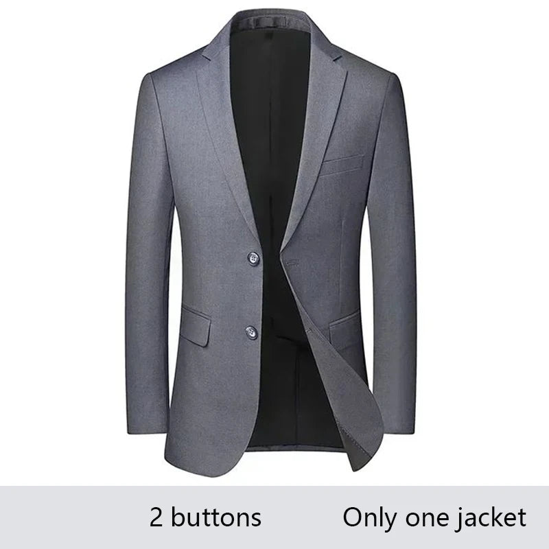 High Quality Wedding Suits For Men Elegant Blazers Set 3 Pieces Formal Classic Jackets Vest Pants Full Coats Luxury 2024 Costume