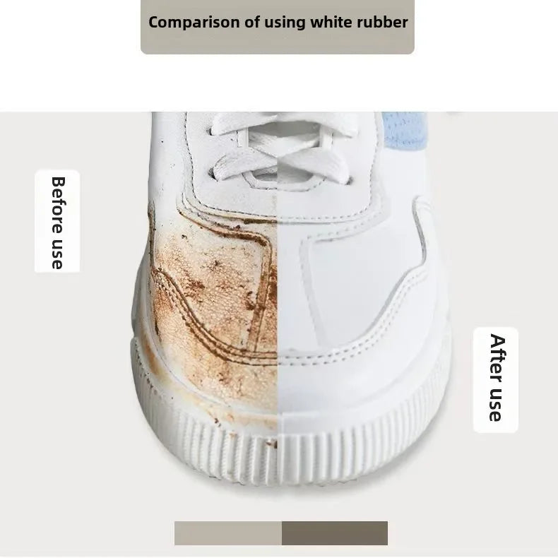 Suede Sneakers Cleaner Shoe Eraser Portable Shoe Shine Waterproof Cleaning Suede Leather Small White Shoes Decontamination Gum