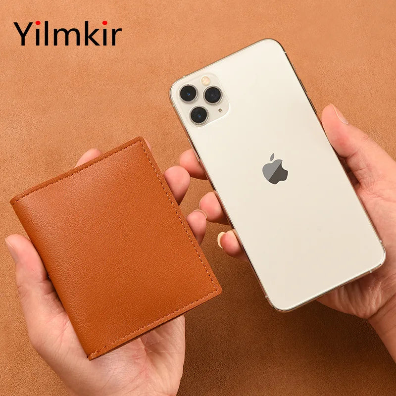 Simplicity Card Holder Wallet for Women RFID Bank Card Driver's License Case Stylish Men Convenient Coin Purse