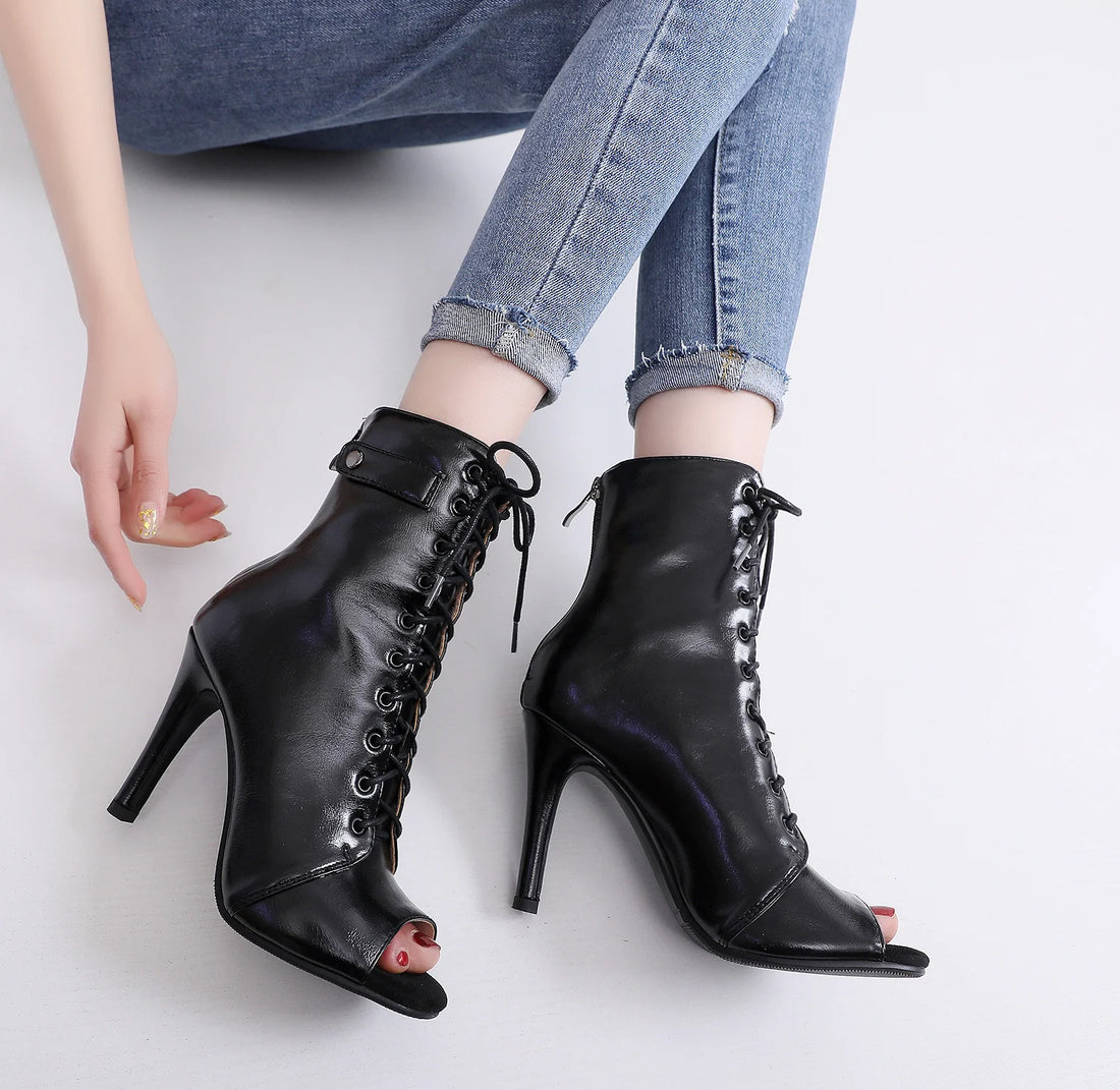 Women's  Brand Party Boots Women's Sexy stilettos High Heels Footwear Women Latin dance heels shoes Latin 2020 For Ballroom