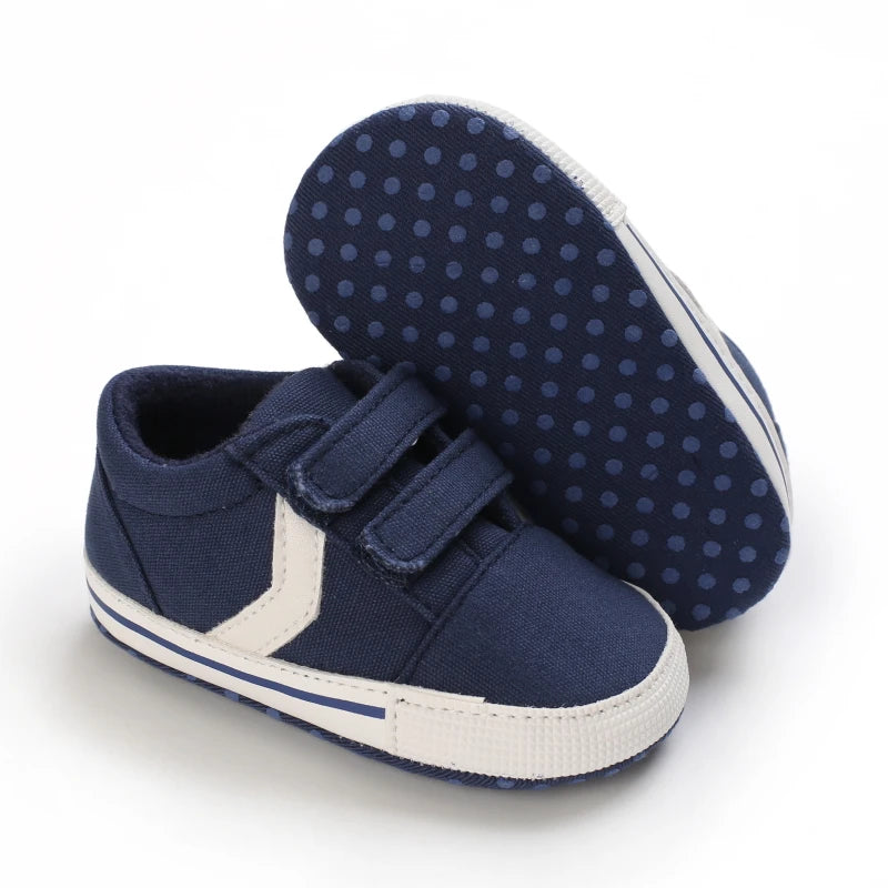 Baby Shoes Boys Canvas Casual Soft Sole Non-slip Newborn Children Walker Sneakers