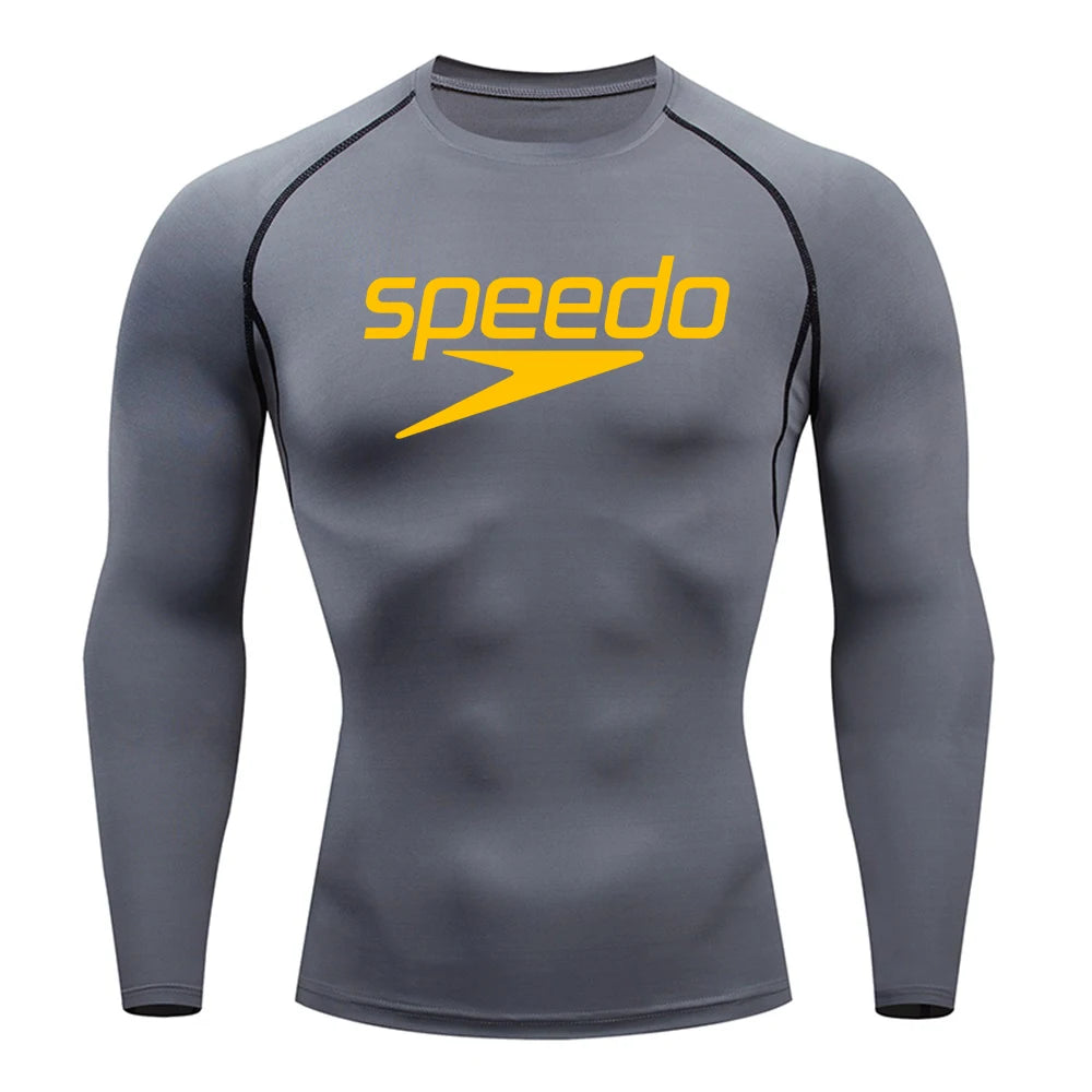 Men Rash Guard Surfing Diving Tee Swimwear Tight short Sleeve T Shirt Swim Floatsuit Top UV Swimming RashGuard Prevent Jellyfish