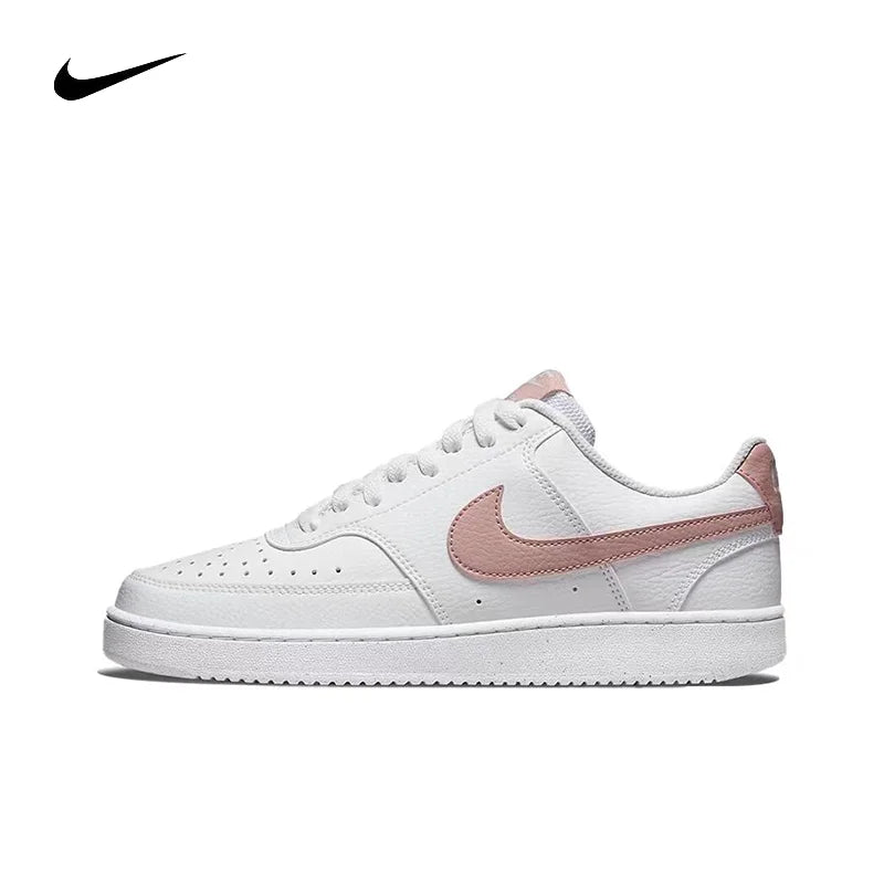 Nike Court Vision Low Low cut Durable Casual Sneakers for Men and Women