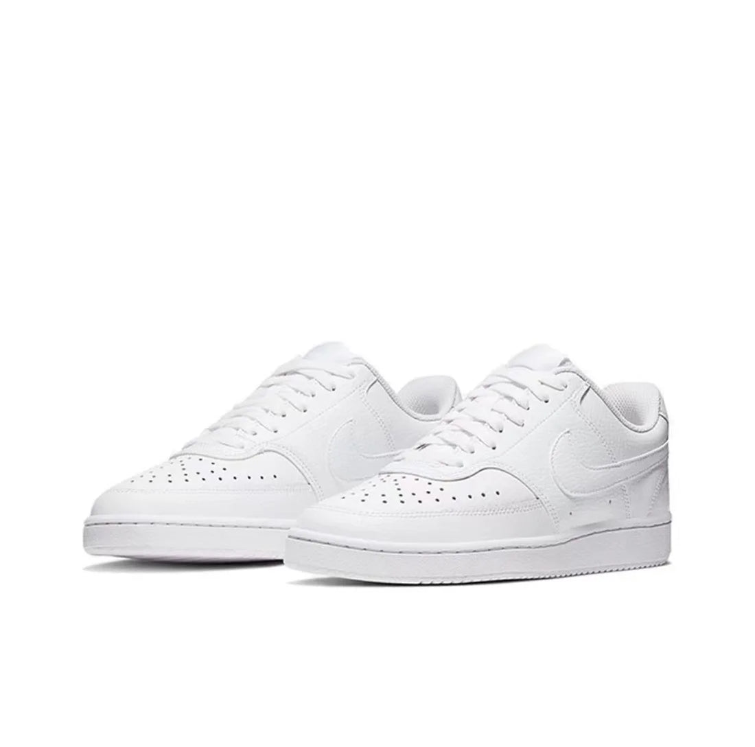 Nike Court Vision Low Low cut Durable Casual Sneakers for Men and Women