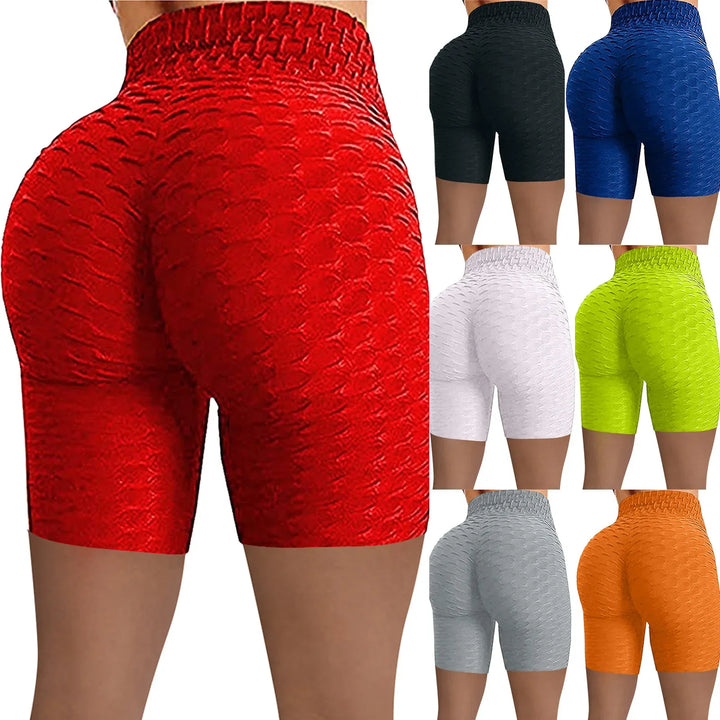 Multi-Color Yoga Leggings for Women - High Performance Sports Tights Yoga Shorts with Butt Lifting Effect