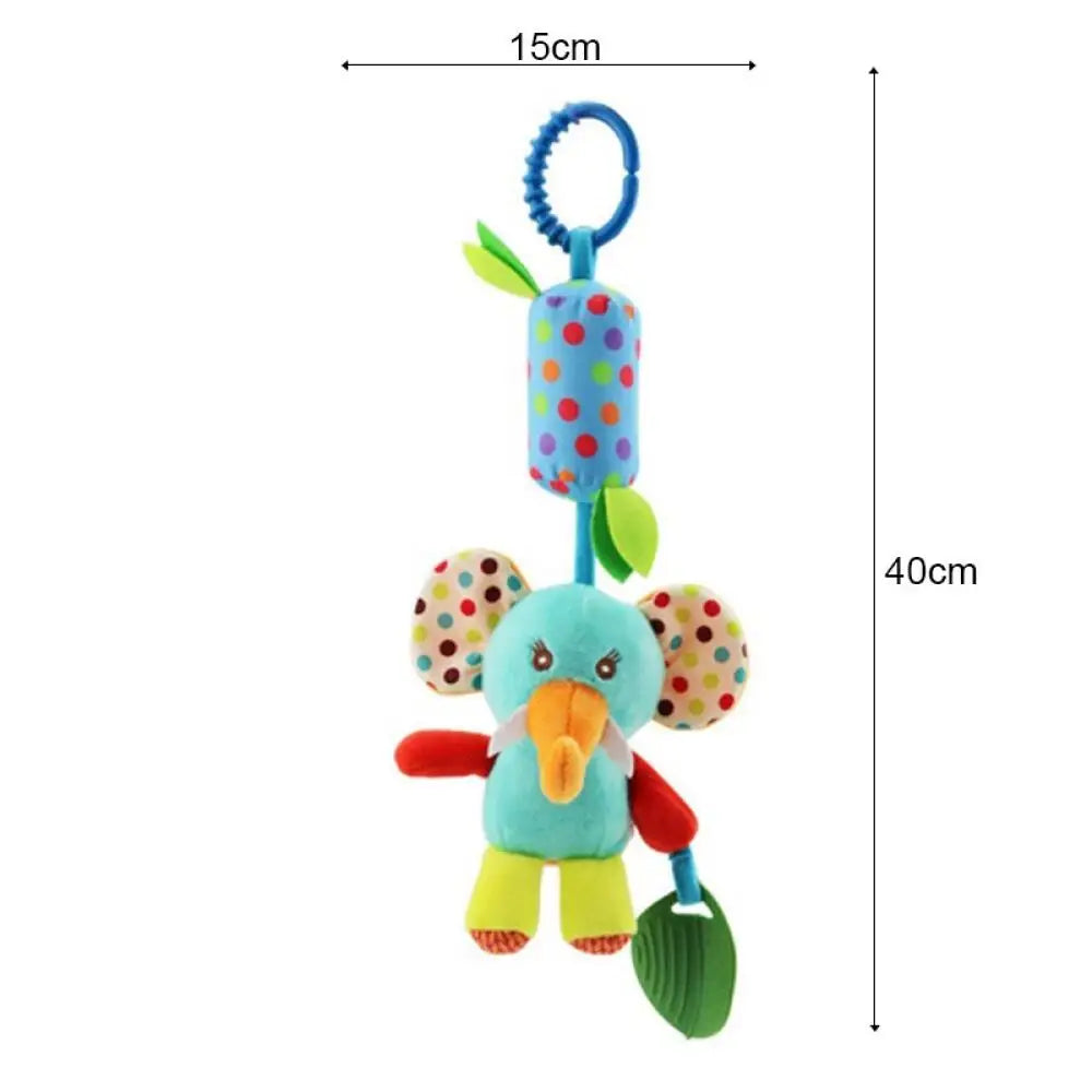 12 Styles Available, Baby Stroller, Hanging Bell, Plush, Baby color label, Bed packaging, cartoon multifunctional bed packaging