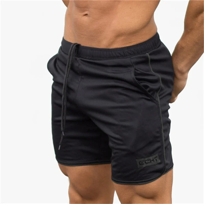 Men Fitness Shorts Summer Gyms Workout Male Breathable Mesh shorts Quick Dry Sportswear Jogger Beach Short Pants Men sweatpants