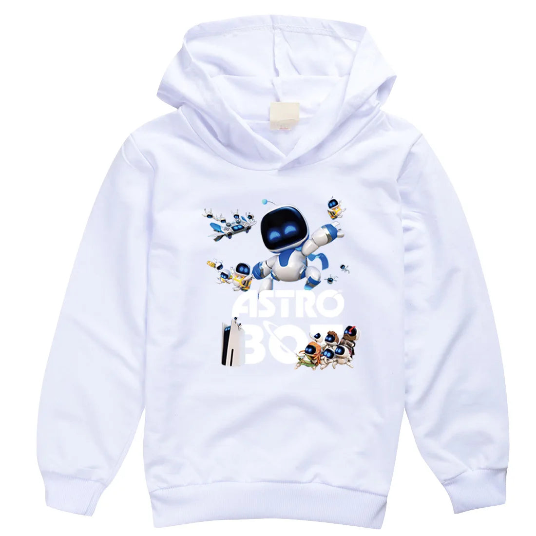 Game Astro Bot Hoodie Kids Comic Clothes for Teens Girl Pullover Long Sleeve Coats Boys Soft Fabric Outerwear Children Clothing