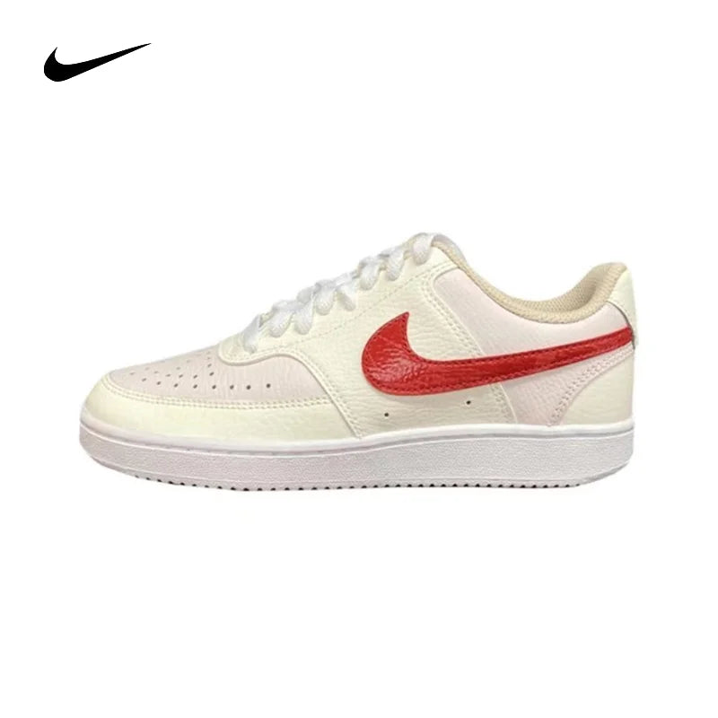 Nike Court Vision Low Low cut Durable Casual Sneakers for Men and Women