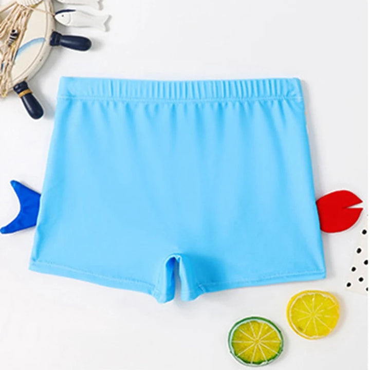 Make a Statement at the Pool with Our Stylish and Comfortable Children's Swim Trunks - Perfect for Boys 3-8 Years