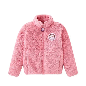 New Winter Teenager Girls Long Jackets Toddler Kids Outerwear Clothes Casual Children Keep Warm Woolen Trench Coat 3-12 Years