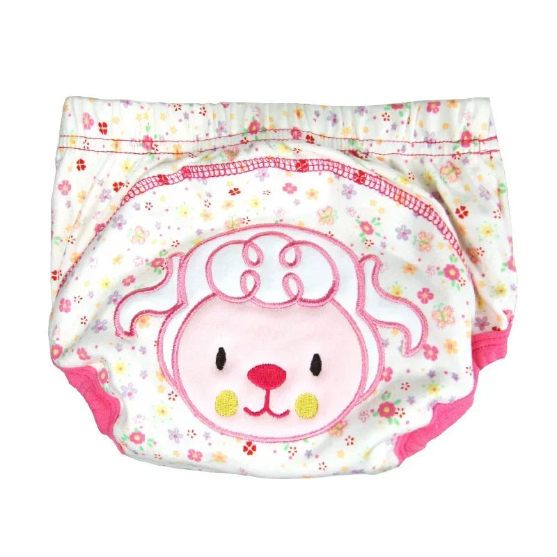 Mother Kids Baby Bare Cloth Diapers Unisex Reusable Washable Infants Children Cotton  Training Panties Nappies Changing