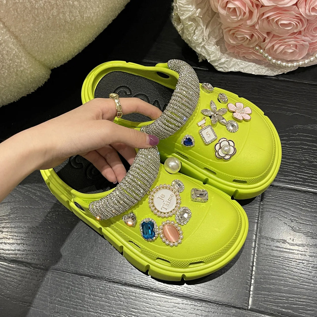 Platform Slippers Summer Women's Sandals 6cm Wedges Ladies Outdoor Clogs Thick Street Beach Slides Girls Flip Flops Garden Shoes