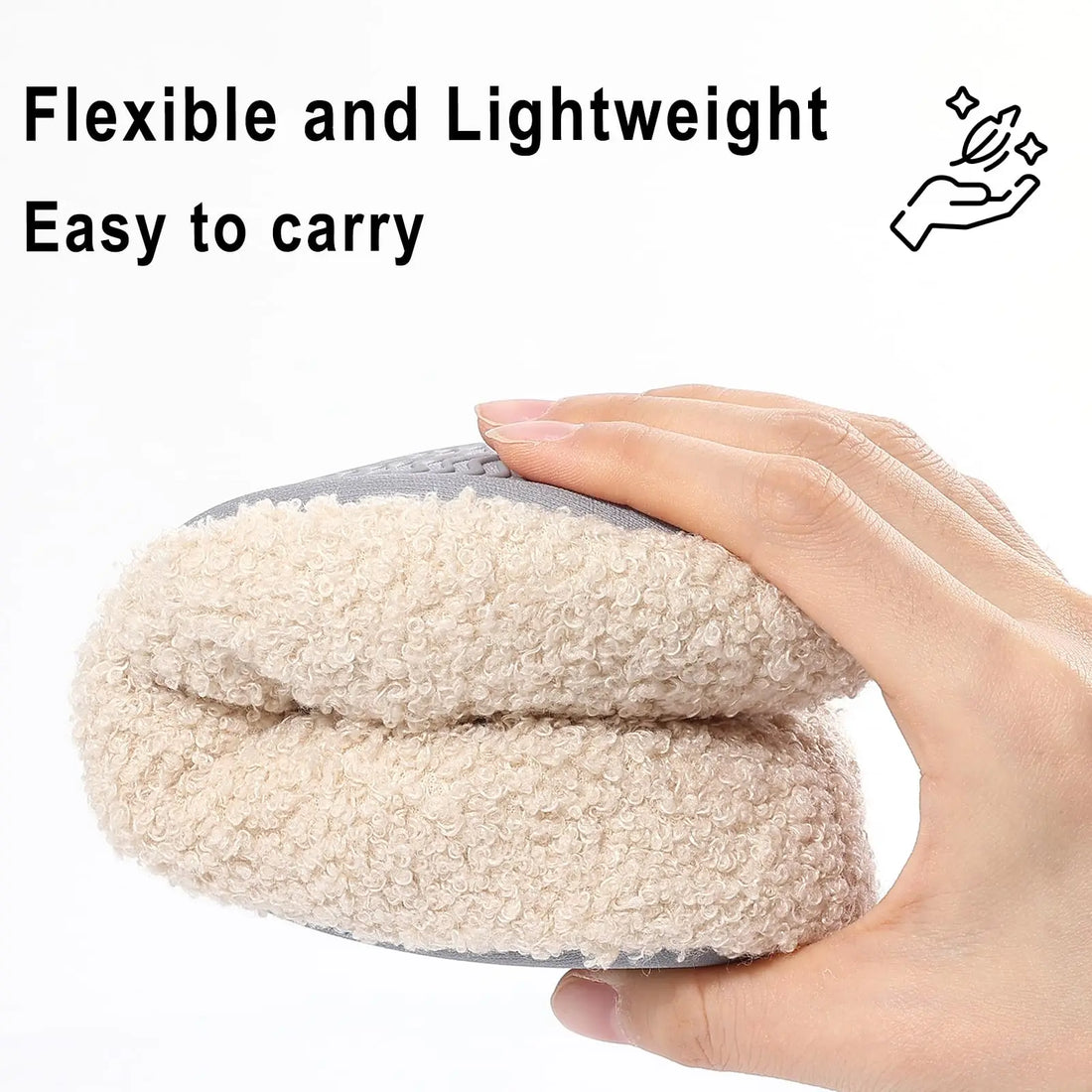 Eyriphy Plush Women Slippers New Curly Fashion Warm Shoes Winter Comfort Flat Shoes Non-Slips House Shoes For Indoor And Outdoor