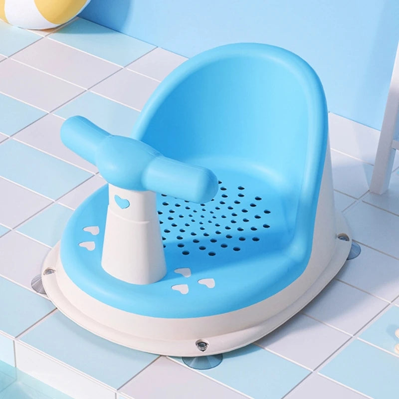 Infant Bath Tub Comfortable Baby Bath Chair Anti Slip Bathing Great Shower Gift for Newborns 6-18 Months