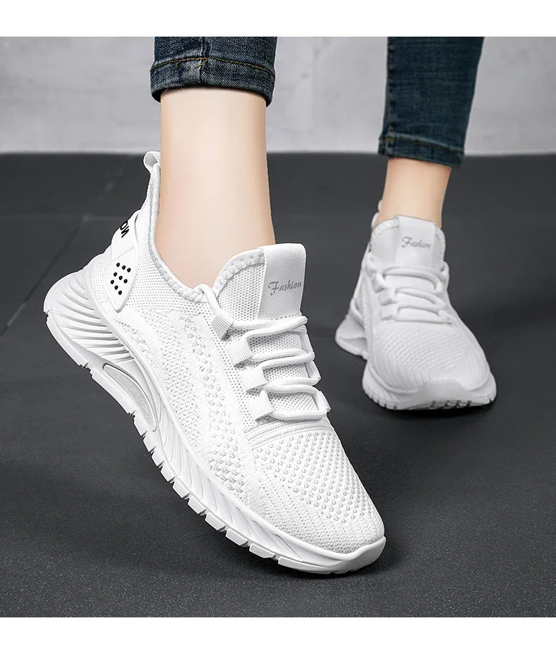 2023 new Women's Sports Shoe Fashion Women's Shoes Breathable Ultra-light Mesh Hollow Women's Shoes Casual Shoes Shoes for Women