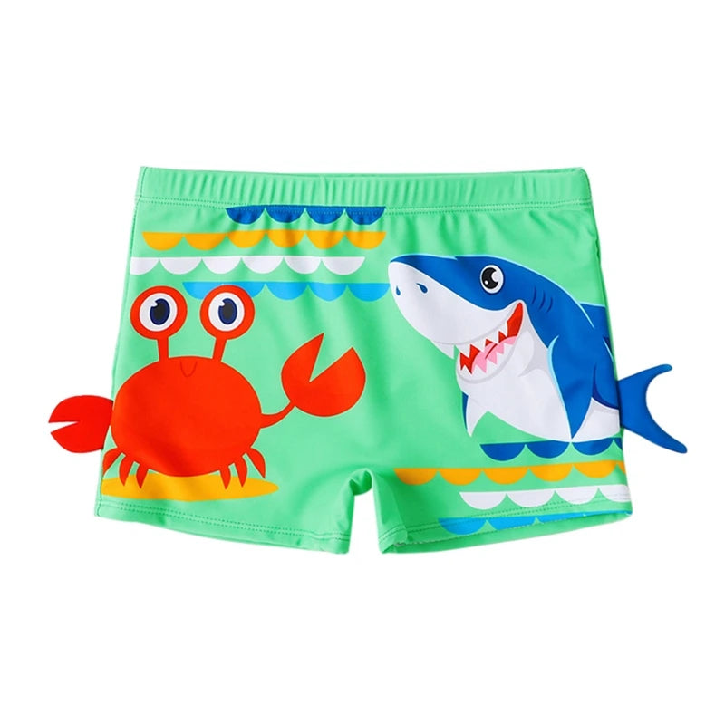 Make a Statement at the Pool with Our Stylish and Comfortable Children's Swim Trunks - Perfect for Boys 3-8 Years