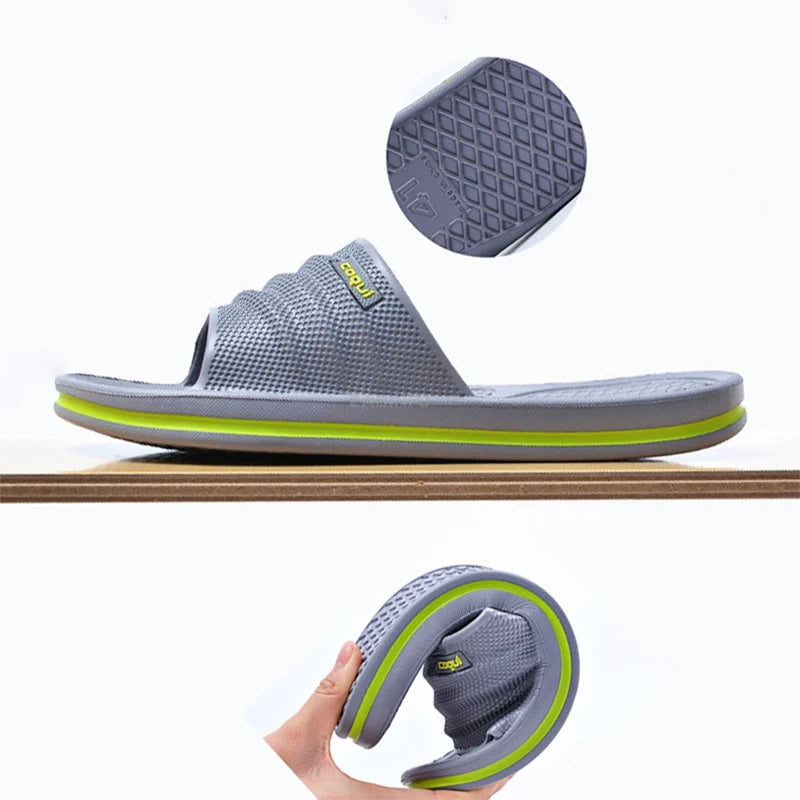 Men's Slippers EVA Non-slip Bathroom Slippers Soft Comfortable Home Summer Slippers Indoor Bathroom slippers