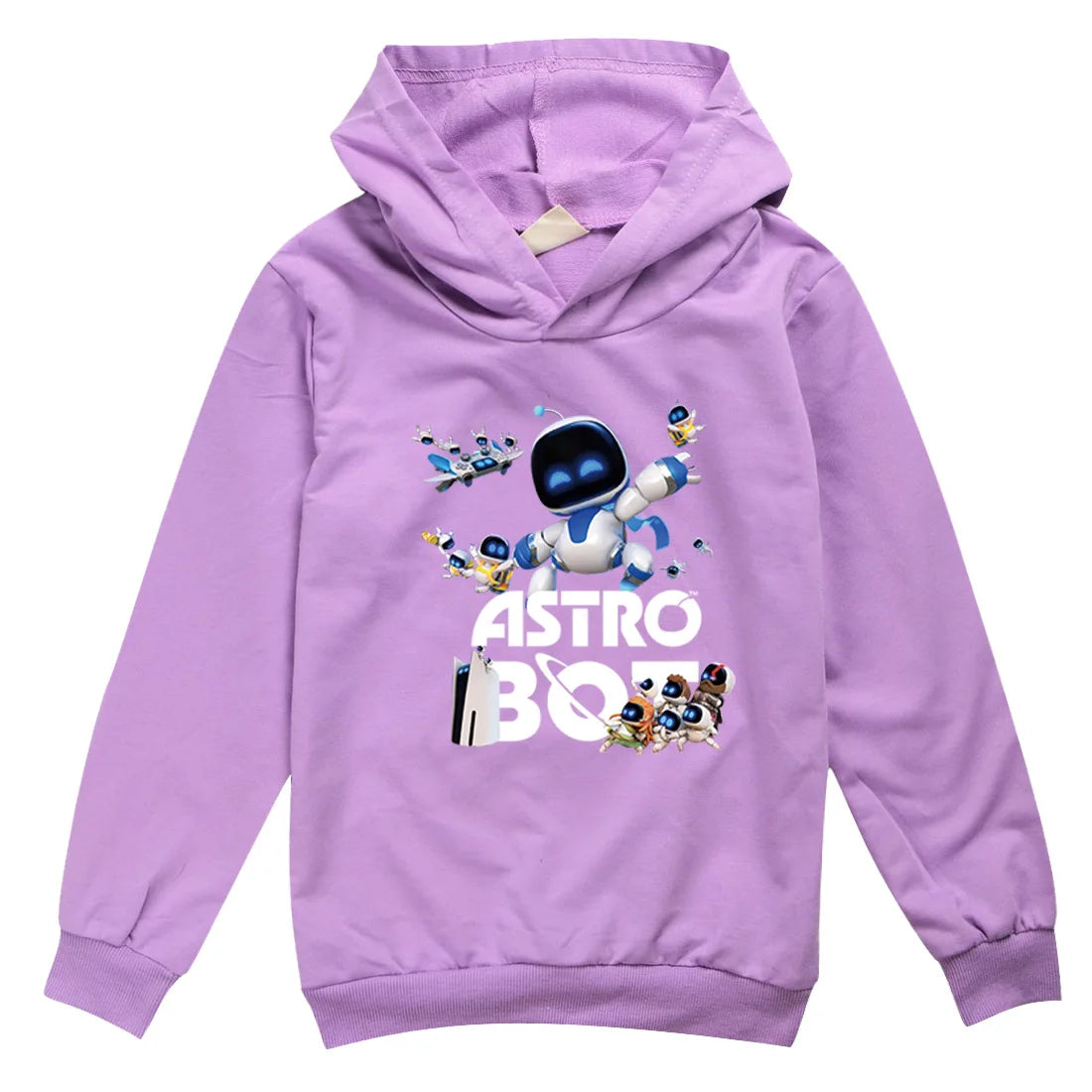 Game Astro Bot Hoodie Kids Comic Clothes for Teens Girl Pullover Long Sleeve Coats Boys Soft Fabric Outerwear Children Clothing