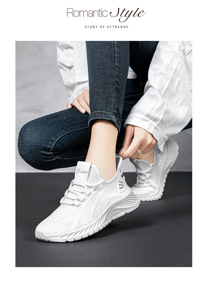 2023 new Women's Sports Shoe Fashion Women's Shoes Breathable Ultra-light Mesh Hollow Women's Shoes Casual Shoes Shoes for Women