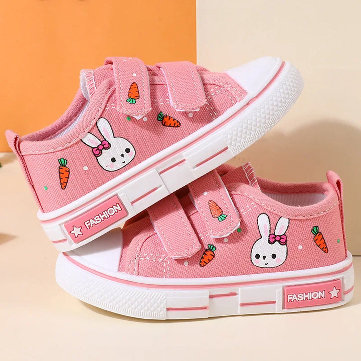 CKid Shoes Sneaker Shoe Boys Girls Baby Cartoon Canvas Sports Shoes Spring Autumn Children Board Shoes with Leisure New Fashion