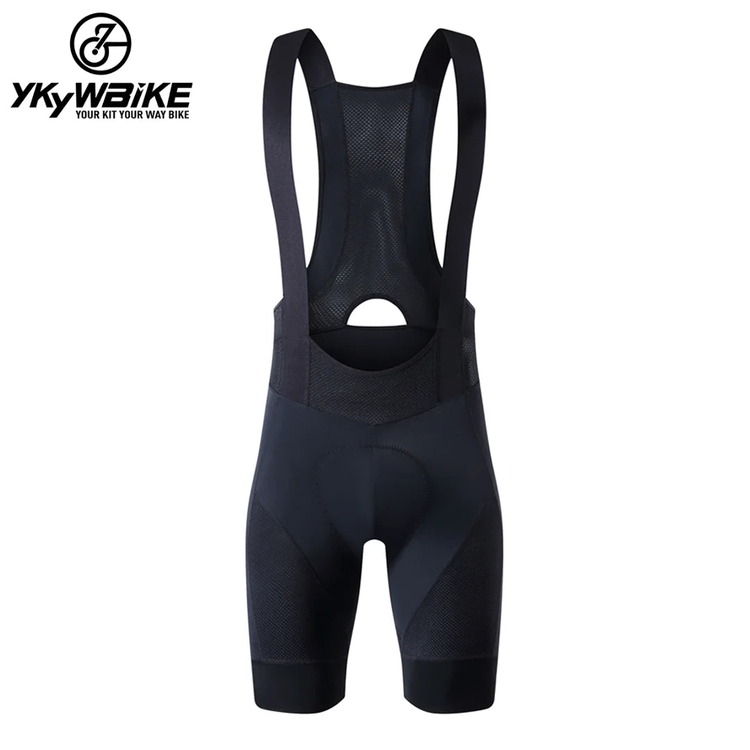 YKYWBIKE Cycling Bib Shorts Men Outdoor Wear Bike Ride 6 Hours Padded Riding Bib Tights Bicycle Men's Cycling Clothing Mtb Short