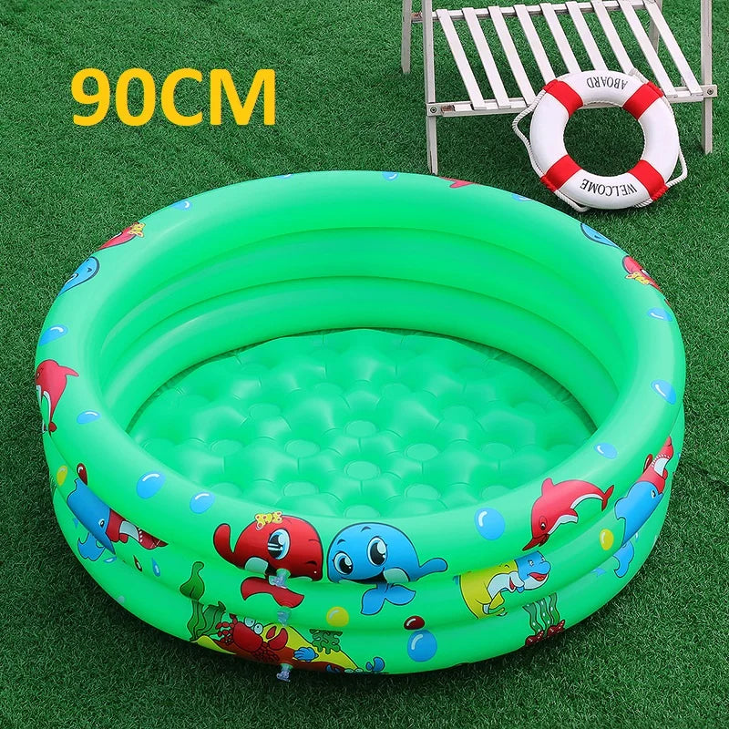 HappyFlute Baby Swimming BathTub Kids Portable Outdoor Inflatable Pool Children Basin Bathtub Newborns Swimming Pool