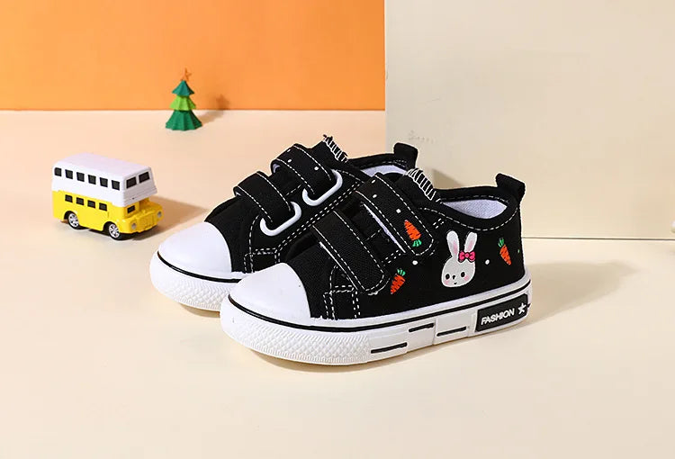 CKid Shoes Sneaker Shoe Boys Girls Baby Cartoon Canvas Sports Shoes Spring Autumn Children Board Shoes with Leisure New Fashion