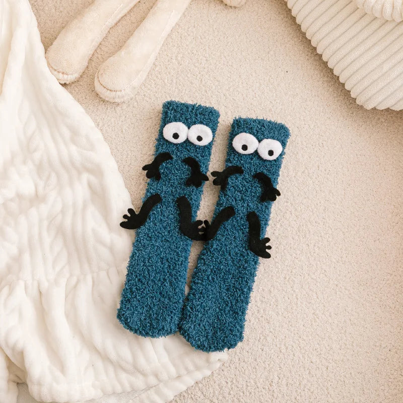 Kids Anti-slip Socks for Children 2023 Winter New Girls Boys Cartoon Cute Thicken Floor Socks Fashion Stocking Gift 0-10Y