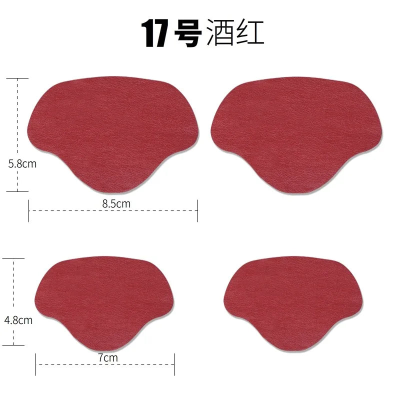 4Pcs Sports Shoes Patches Insoles Sneakers Men Heel Repair Subsidy Women for Anti-Wear Shoes Heels Sticker Foot Care Pad Inserts