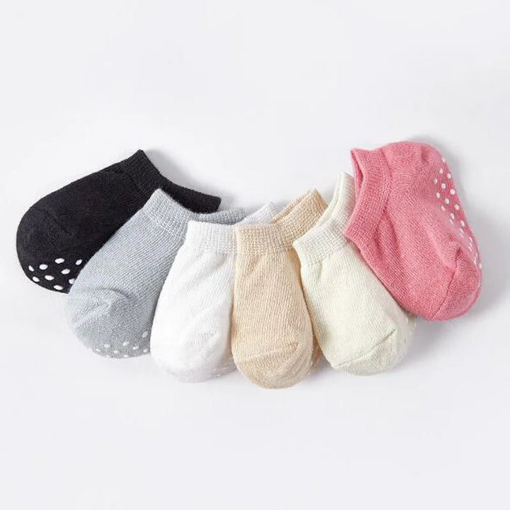 3Pair/lot New Anti slip Boys and Girls Baby Floor Socks