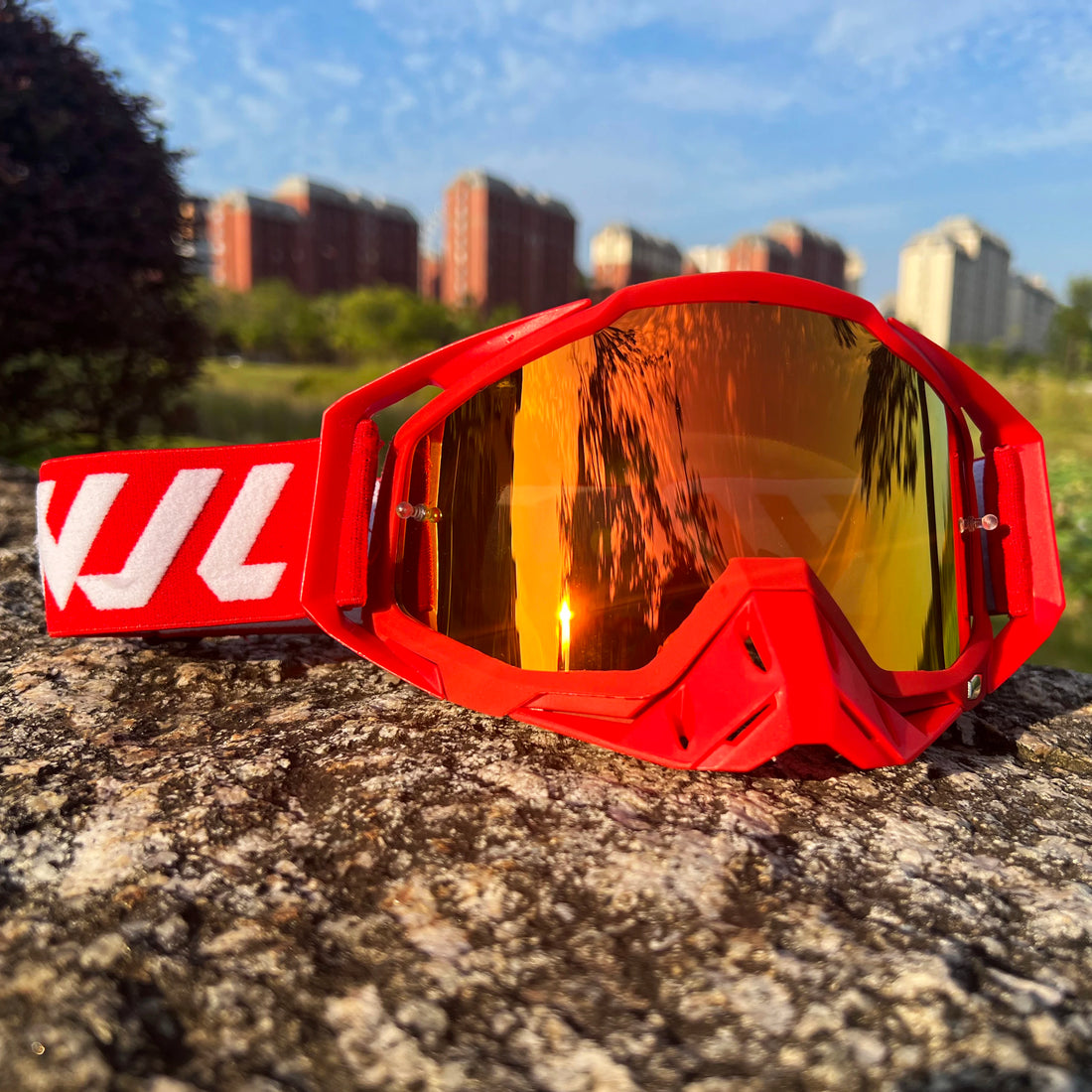 WJL Motocross Glasses Motorcycle Sunglasses Man MTB ATV Mask Windproof Protection Skiing Cycling Racing Off-Road Goggles