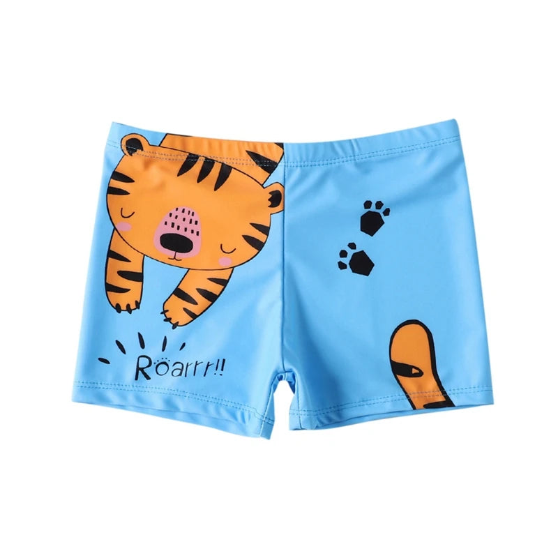 Make a Statement at the Pool with Our Stylish and Comfortable Children's Swim Trunks - Perfect for Boys 3-8 Years