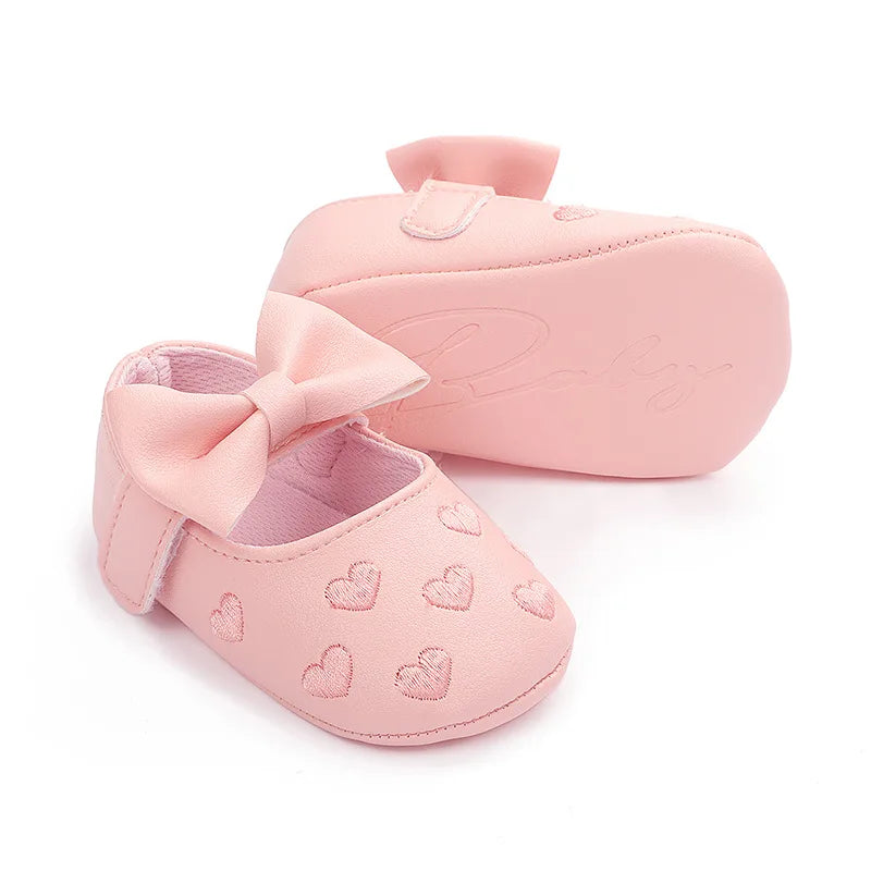 0-18Month Newborn Baby Shoes Classic Love Leather Boy Girl Shoes Multicolor Toddler First Walkers Infant Shoes Baby Boy Shoes