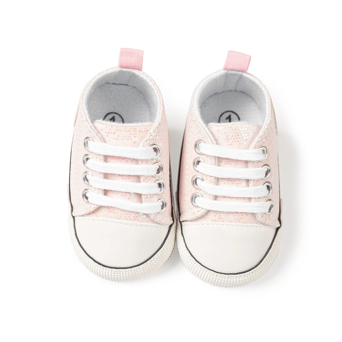 Newborn Baby Shoes Classic Sequins Canvas Shoes Cotton And Anti-slip Infant Casual Sneakers First Pair of Toddler Shoes 0-18M