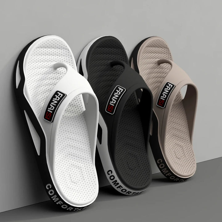 Summer Men's Flip-flops Sports Outdoor Fashion&trend Comfortable Beach Sandals Men Casual Shoes House Flip Flops Home Shoes