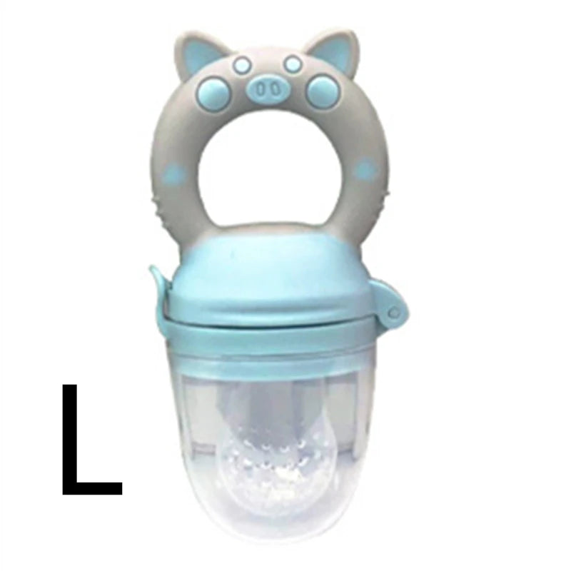 Silicone Fresh Food Nibbler Baby Feeder Kids Boy Girl Fruit Nipples Feeding Safe Infant Baby Supplies Nipple Soother Bottles